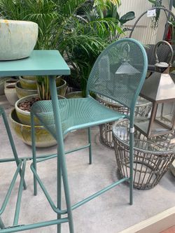 Silla helsinki bar en color verde