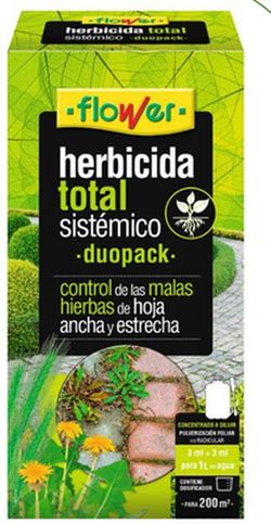 Herbicida total concentrado Sistemico 25 + 25 ml Flower