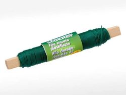 Hilo galvanizado plastificado ø 0,6mm x 40m Stocker