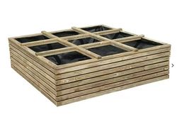 Huerto Basel Forest Style 1400X1400X400mm