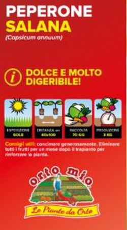 Pimiento Digerible Citrino 6 Plantas En Pack