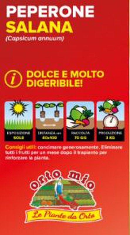 Pimiento Digerible Citrino 6 Plantas En Pack