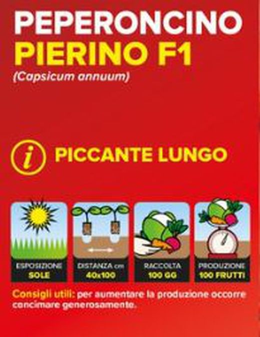 Pimiento Romital F1 Picante Largo 6 Plantas En Pack