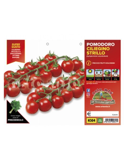 Tomate Cherry Cereza Dulce Strillo 6 Plantas en Pack
