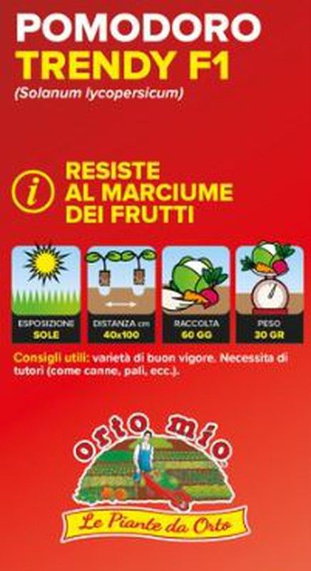 Tomate Vesuviano Trendy 6 Plantas en Pack