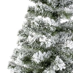 Imperial mini árbol cubierto de nieve interior dia35.00-H60.00cm color Green/white