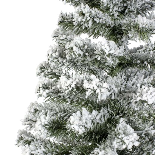 Imperial mini árbol cubierto de nieve interior dia35.00-H60.00cm color Green/white