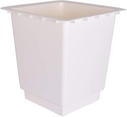 Insert vaso Piza de color blanco 60 cm