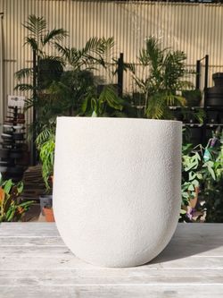 JAPI - Campana Rotacional Rustic 33x33x34cm Blanco Marfil