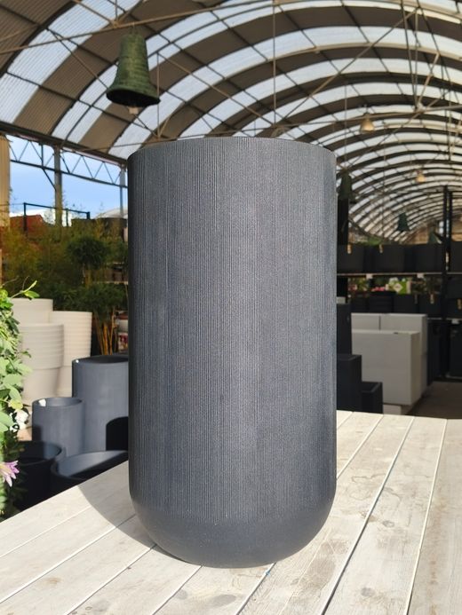 JAPI - Cilindro Rotacional Alto Fringe 44x44x84cm Negro