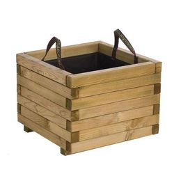 Jardinera Baroque cuadrada 50X50X38 Forest Style