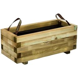 Jardinera Baroque rectangular (M) Forest Style