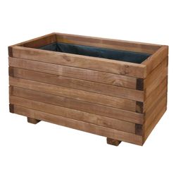 Jardinera de pino 30X60X30 Nortene