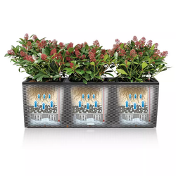 Jardinera Trio Cottage color granito