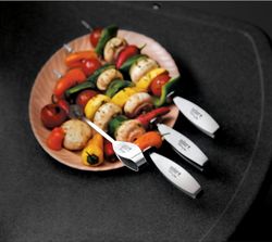 Juego de 4 brochetas Weber