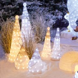 KAE. LED  penguin acrylic flashing effect