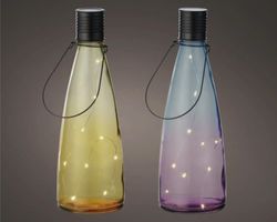 Kaemingk Luces solares para botellas surtido Blanco/cálido DIA9-H26CM-10L