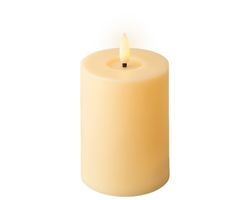 Kaemingk Vela de Mecha led BO Exterior Crema/Blanco Cálido DIA7.50-H12.30CM-1L