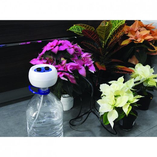 Kit de riego Vacacional 10 Goteros 2Lt/h con bomba programable