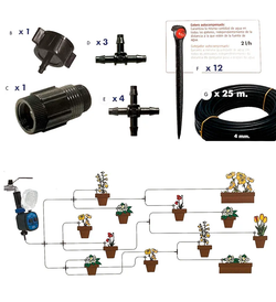 Kit de Riego para Balcones y Terrazas C4061