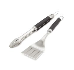 Kit utensilios Weber premium 2 piezas pinza y espátula