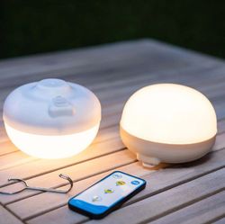 Lampara portátil flotante Recargable Cherry con Bateria 9W New Garden