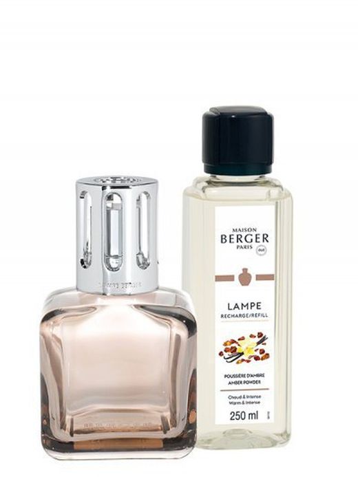 Lampe Berger Glaçon en color nude + recarga de 250ml