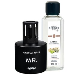 Lámpara Berger " sr color negro + regalo una recarga terre souvage 250cc
