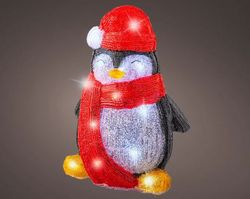 LED Penguin Acrílico Steady Bo Outdoor L18.00-W21.00-H30.00CM-20L