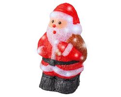 LED Santa Acrílico Steady BO Outdoor