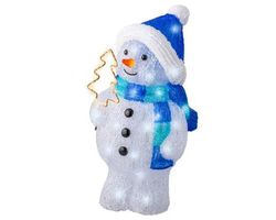 LED Snowman Acrylic Steady Outdoor L20.50-W21.50-H43.20CM-95LBLA