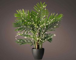 Luces LED 80cm-60l color silver/blanca calida