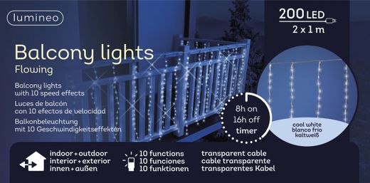 Luces LED Balcony