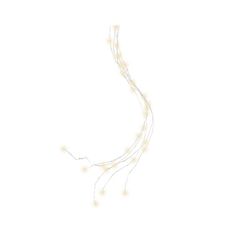 Luces LED Bunch color silver/blanca fria 195cm-40l