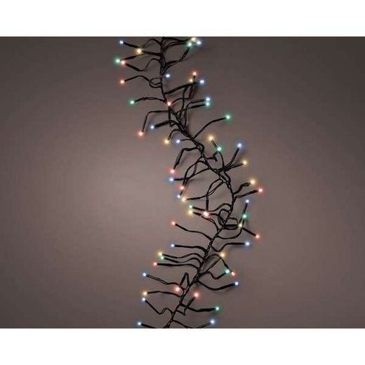 Luces LED Cluster Cable Negro