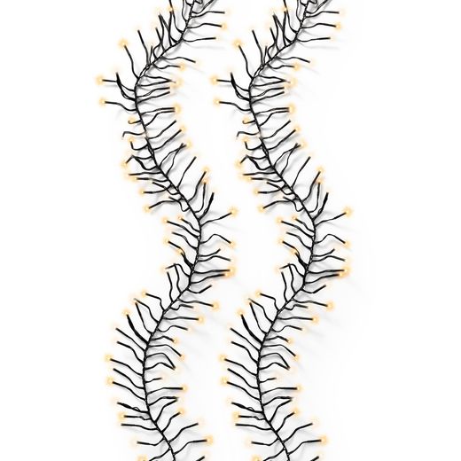 Luces LED modelo CLUSTER Cable Negro