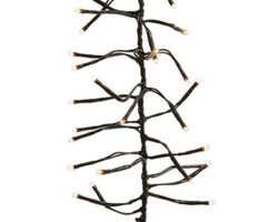 Luces led cluster lights outdoor cable negro 17m 2040led luz  multicolor Lumineo
