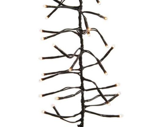 Luces led cluster lights outdoor cable negro 17m 2040led luz  multicolor Lumineo