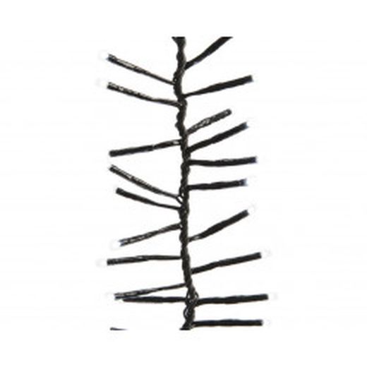 Luces led cluster lights outdoor cable negro 27m 3000led luz multicolor Lumineo