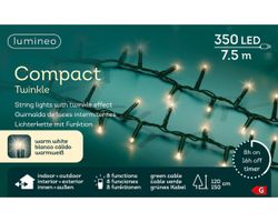 LED Compact Lights 10 Function Cable Negro  2250CM 1000LEDS Color Changing