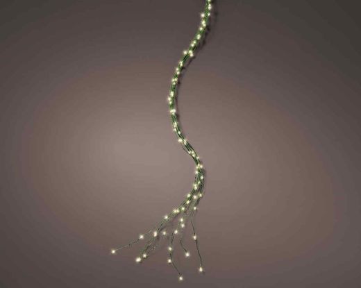 Luces LED Durawise Basic    95cm 160l color green/blanca calida