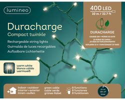 Luces LED Durawise Duracharge Compact 997.5CM Cable Verde/Blanco Cálido