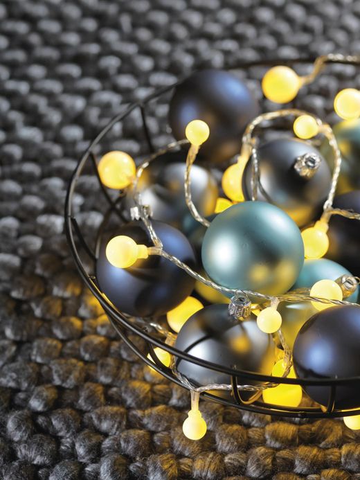 LED Cherry negre 1800CM 240LEDs blanca cálida