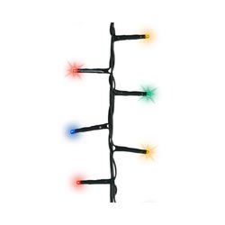 Luces led twinkle compact negre 22m 1000led multicolor Lumineo