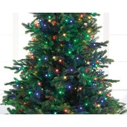 Luces led twinkle lights cable negro 6m 80led tono multicolor Lumineo