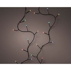 Luces led twinkle lights cable negro 6m 80led tono multicolor Lumineo