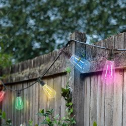 Luz de Fiesta Led Fija para exterior 450CM-10L Black/multi