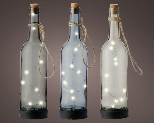 Luz solar con forma de botella Lumineo