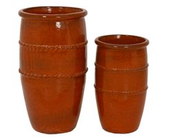 Maceta de Gres Esmaltada al aire libre