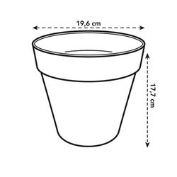 Maceta Loft Urban Round Elho